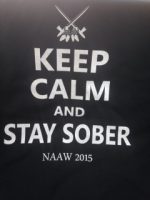 stay sober tshirts 2015
